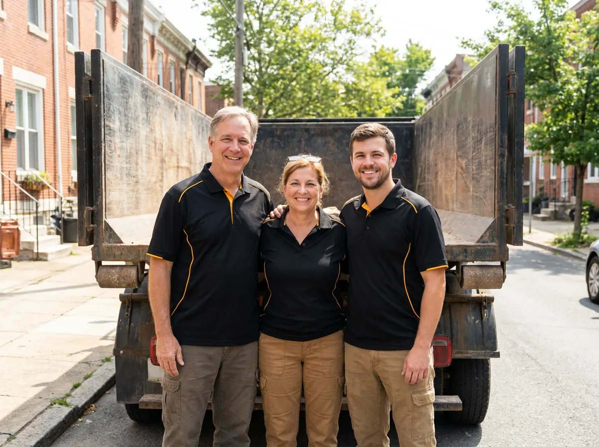 Founders Dumpster Rental dumpster rental team in Philadelphia, PA